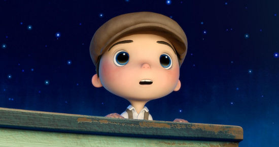 Disney Pixar's La Luna - Bambino looks in wonder