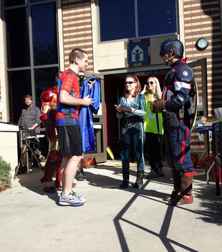 2016 NCAC Superheroes race - Nathan Zachary award acceptance