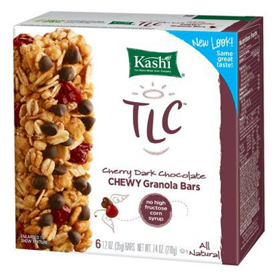 Kashi Cherry Dark Chocolate Chewy Granola Bar - box