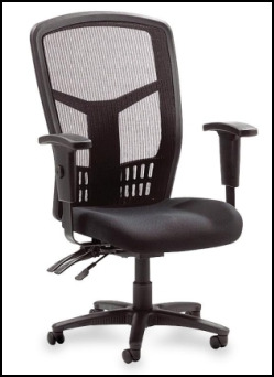 Lorell 86200 Executive Mesh-back chair