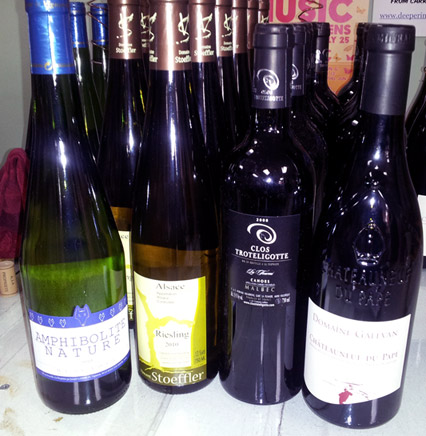 Wine Authorities tasting on 09 June 2012
