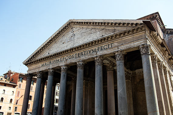 Rome - The Pantheon from the outside