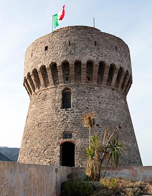 Torre del Porto on Capraia Isola