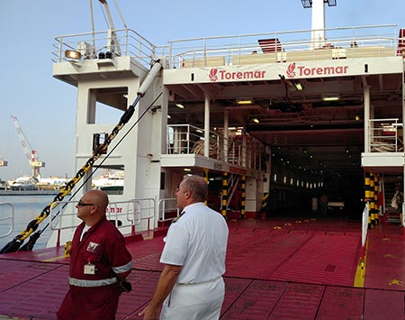 Torremar Ferry at Porto Mediceo in Livorno