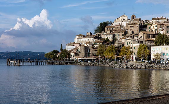 Anguillara Sabazia and Lake Bracciano