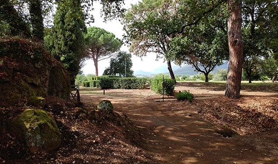 Landscapes around the Necropolis of Banditaccia