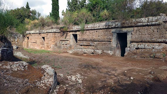 Necropolis of Banditaccia tombs