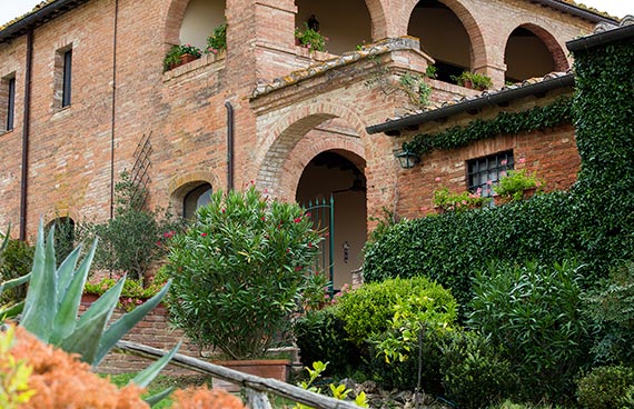 Casa Bolsinina bed and breakfast in Tuscany outside Siena