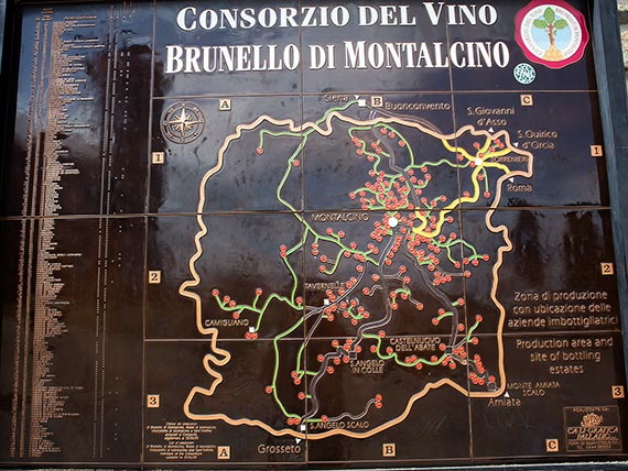 List of Brunello producers in Montalcino