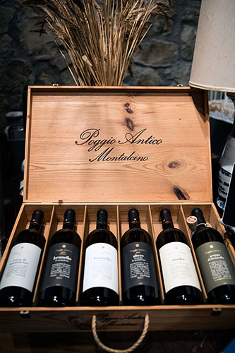 Poggio Antico case of wine - Montalcino