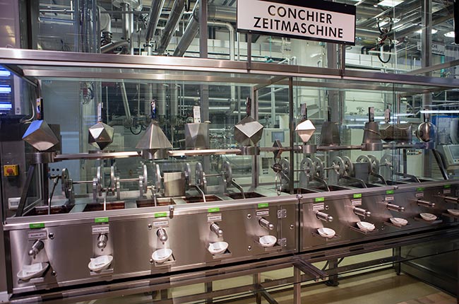 Südsteiermark - one of many chocolate machines at Zotter Schokoladen