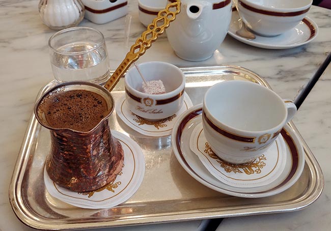 Vienna - Café Sacher - Turkish coffee